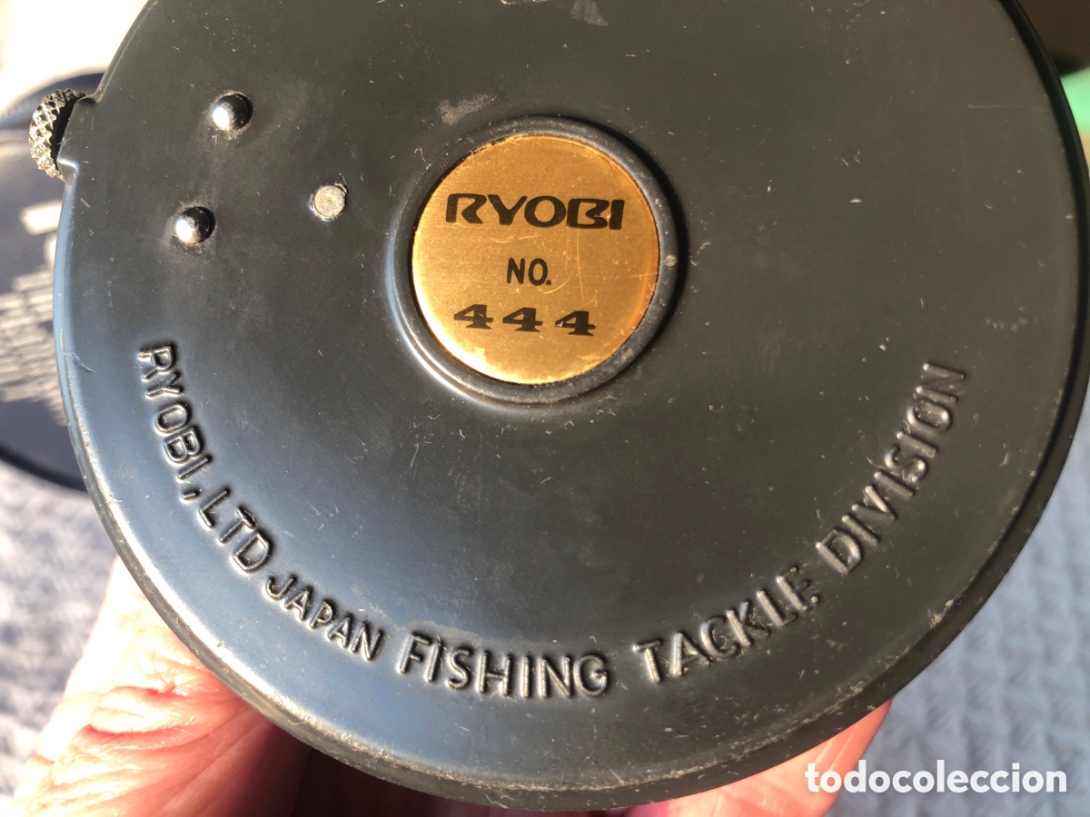 Coleccionismo deportivo: Antiguo carrete pesca mosca RYOBI - Foto 4
