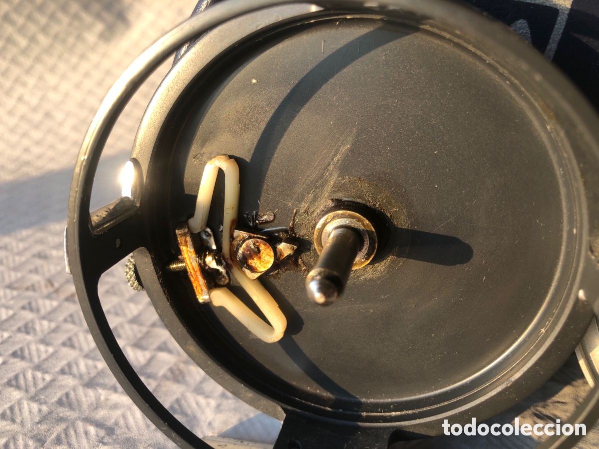Coleccionismo deportivo: Antiguo carrete pesca mosca RYOBI - Foto 10