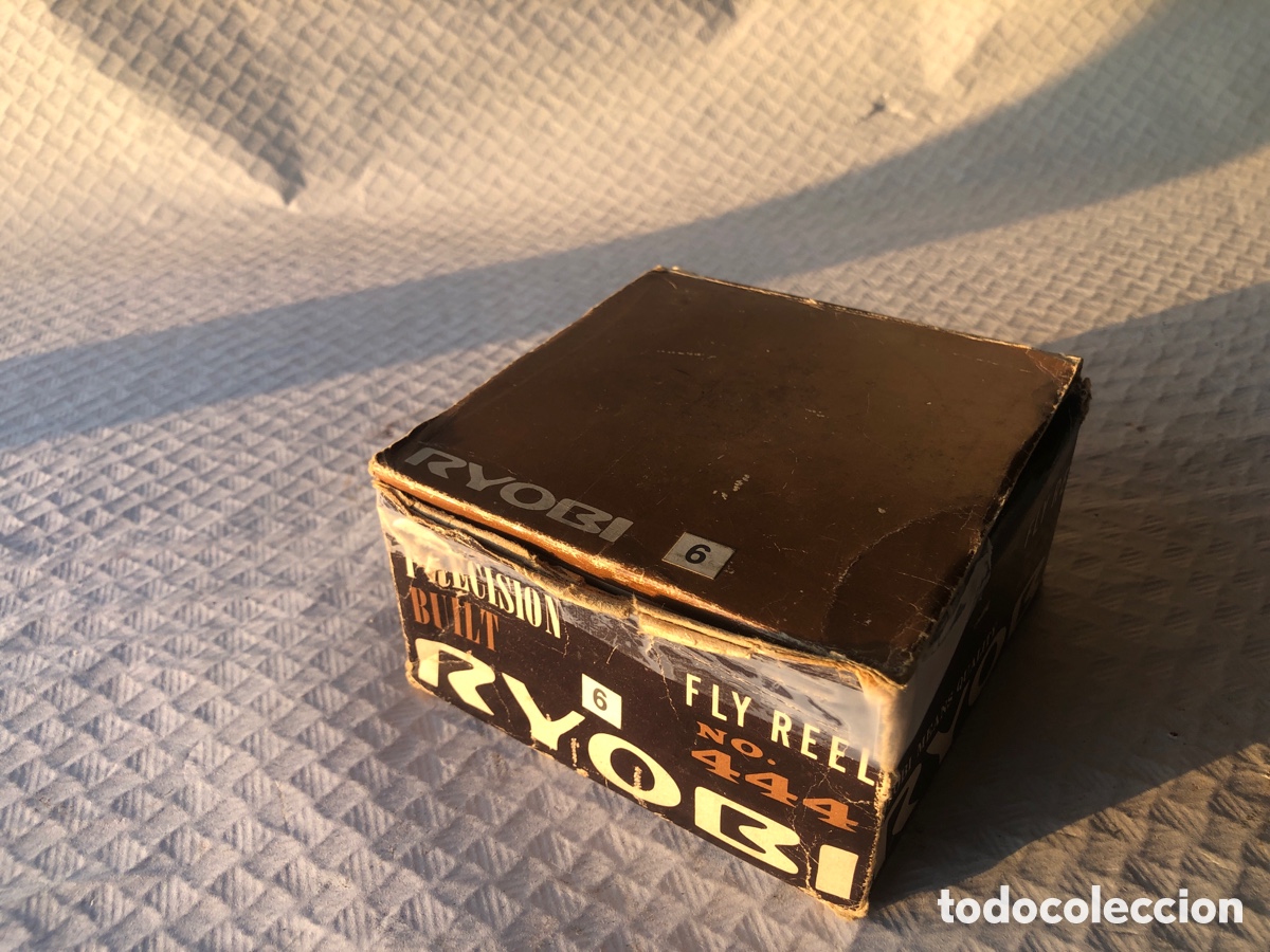 Coleccionismo deportivo: Antiguo carrete pesca mosca RYOBI - Foto 18