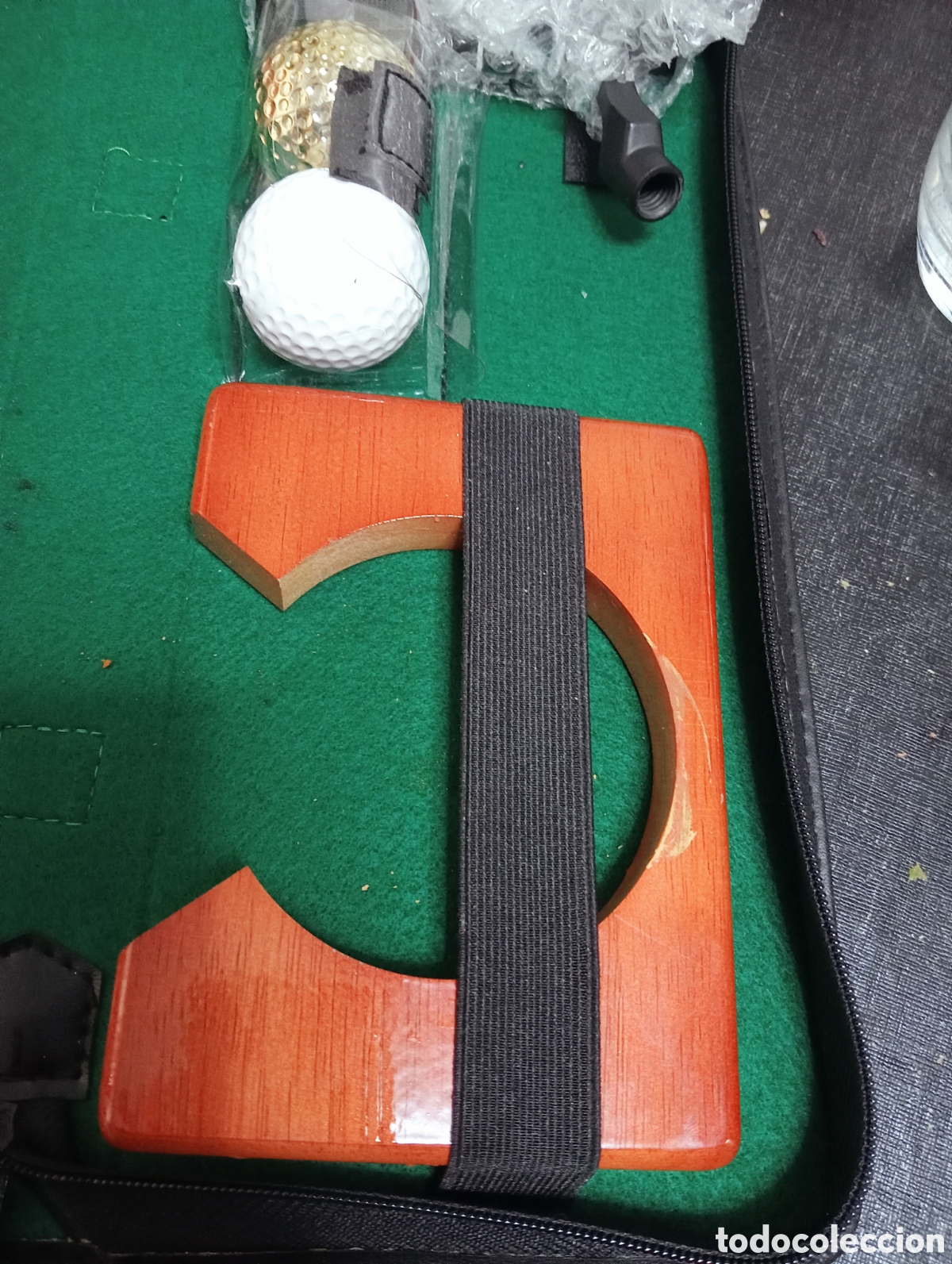 Coleccionismo deportivo: Mini golf portable enroscable. - Foto 4
