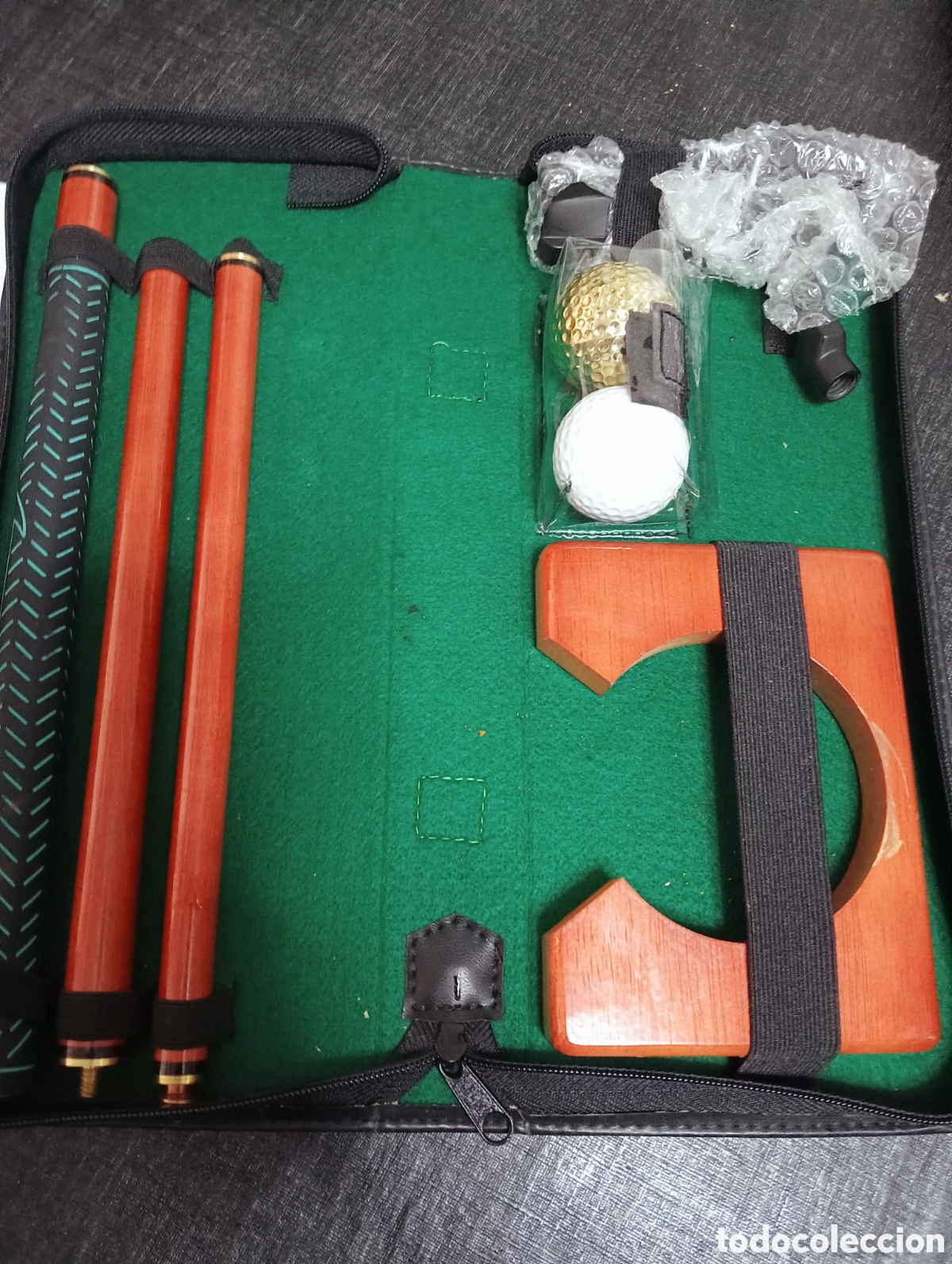 Coleccionismo deportivo: Mini golf portable enroscable. - Foto 8