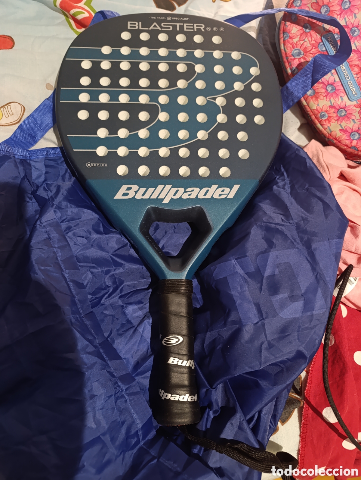 Coleccionismo deportivo: Pala p&aacute;del Bullpadel - Foto 1