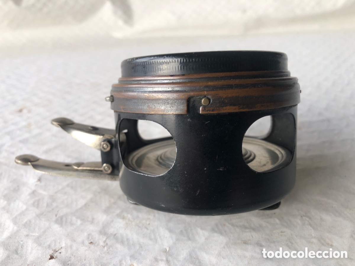 Coleccionismo deportivo: Antiguo carrete pesca mosca automatico PERRINI - Foto 3
