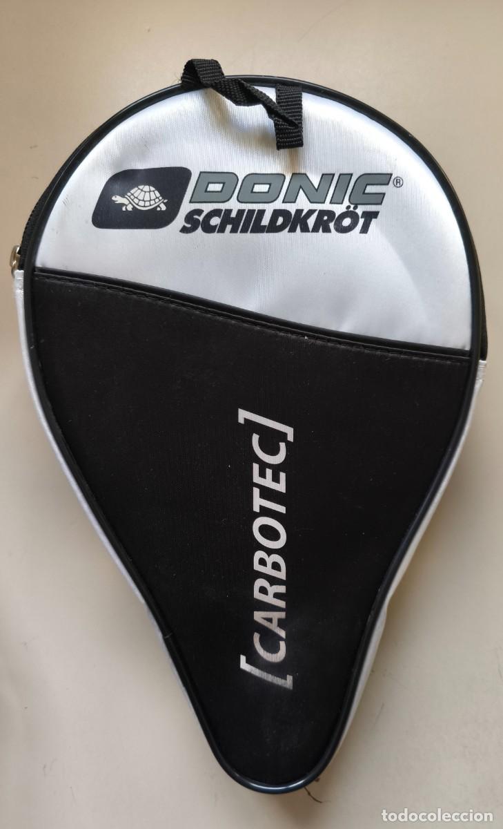 Coleccionismo deportivo: Funda pala tenis de mesa Donic Schildkrot - Foto 1