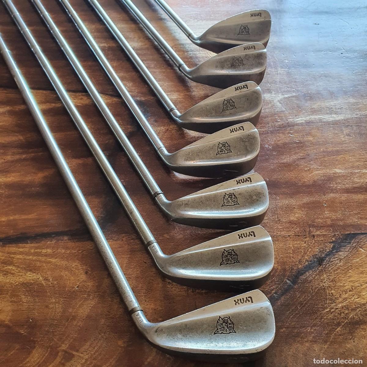 Coleccionismo deportivo: Palos de golf Swing Rite Lynx USA - Foto 1