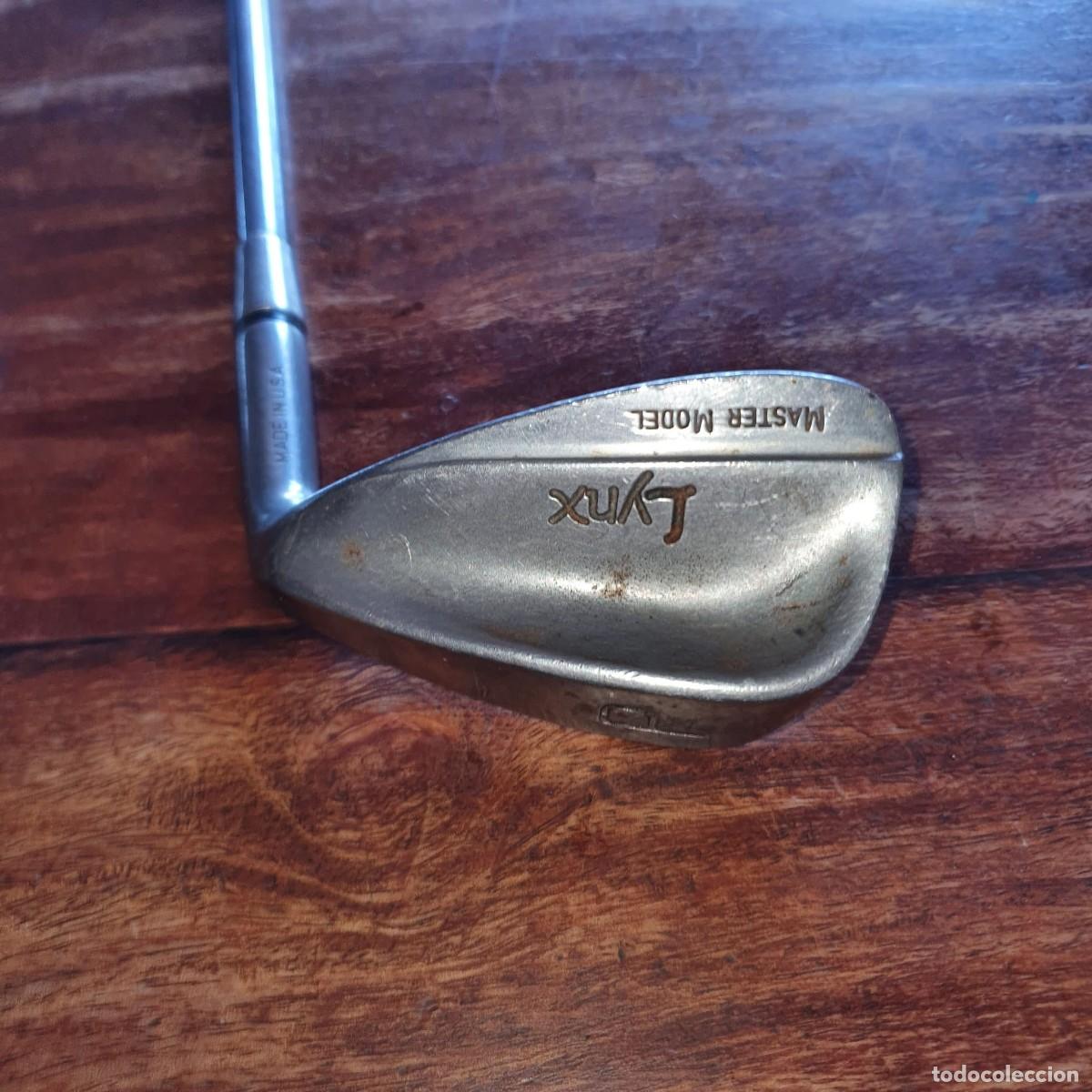 Coleccionismo deportivo: Palos de golf Swing Rite Lynx USA - Foto 4
