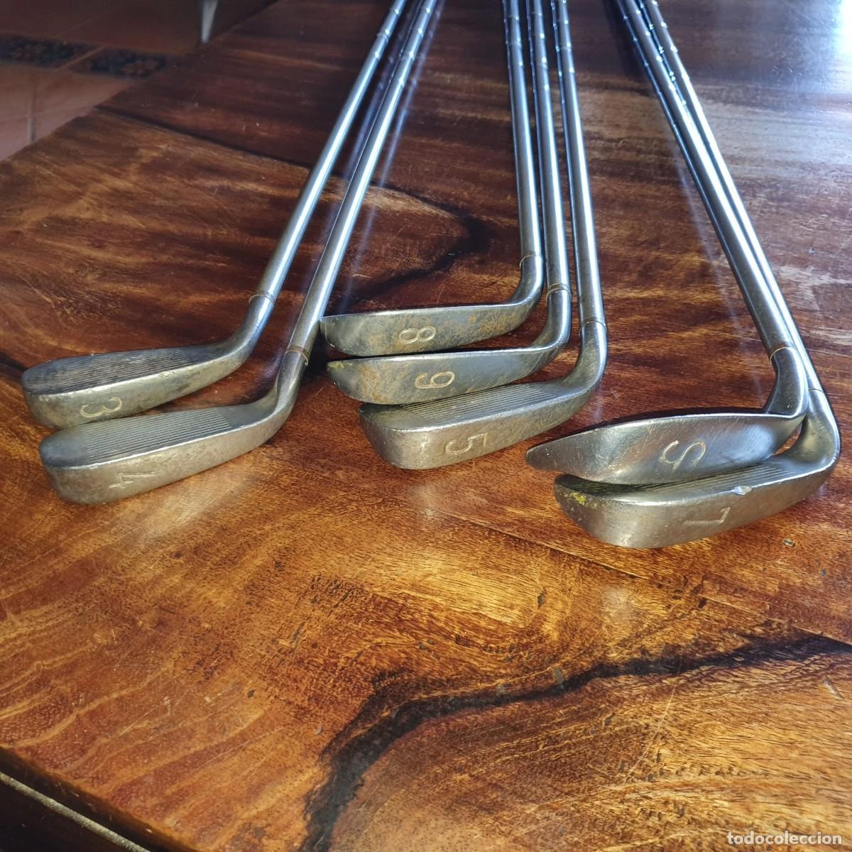 Coleccionismo deportivo: Palos de golf Swing Rite Lynx USA - Foto 6