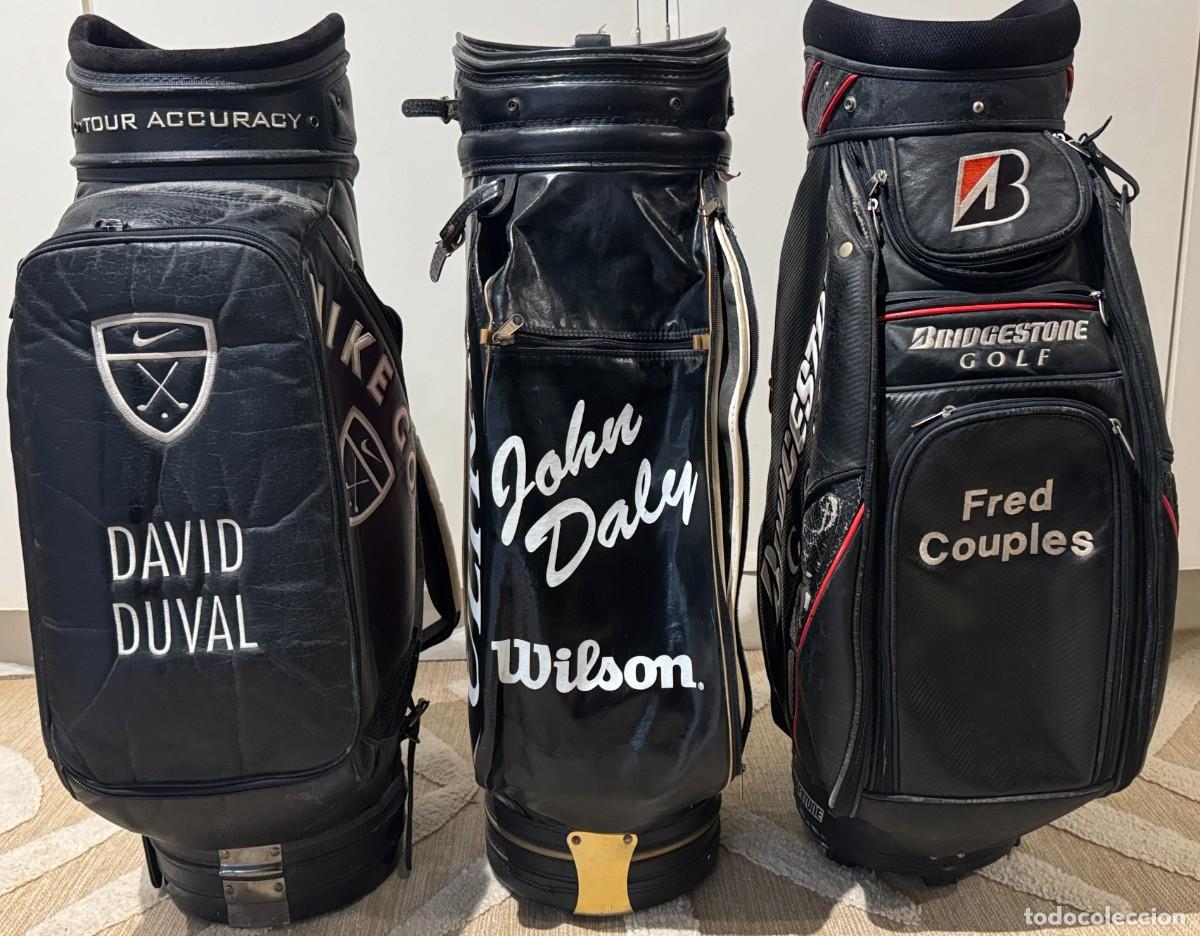 Coleccionismo deportivo: Tres bolsas de golf de coleccion - Foto 1