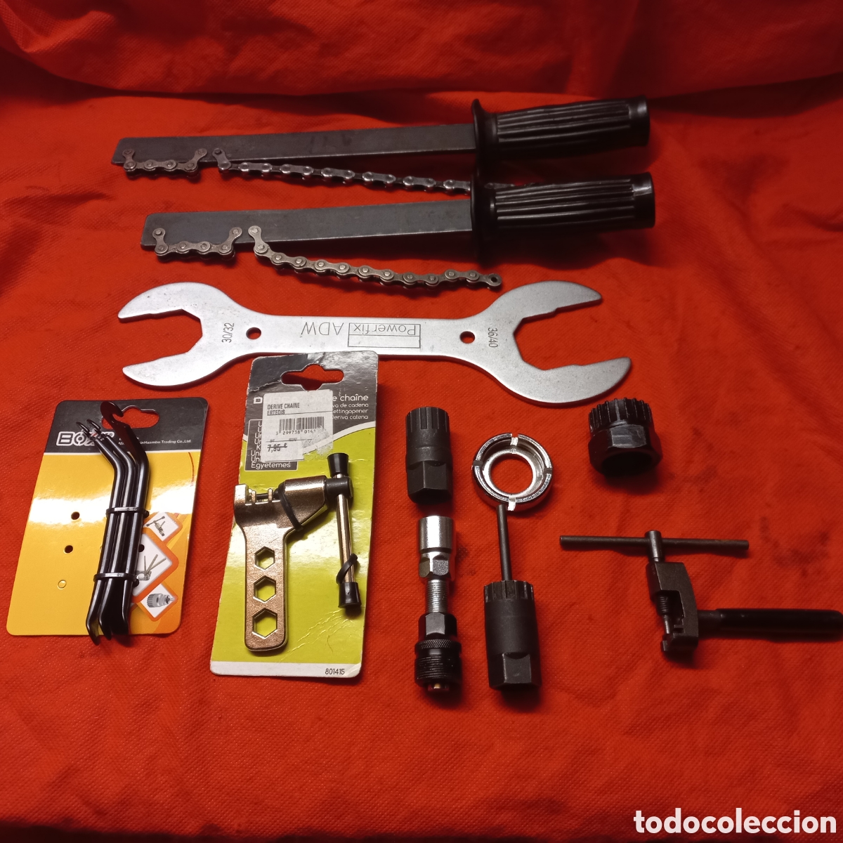 Coleccionismo deportivo: Lote herramientas bicicleta - Foto 1
