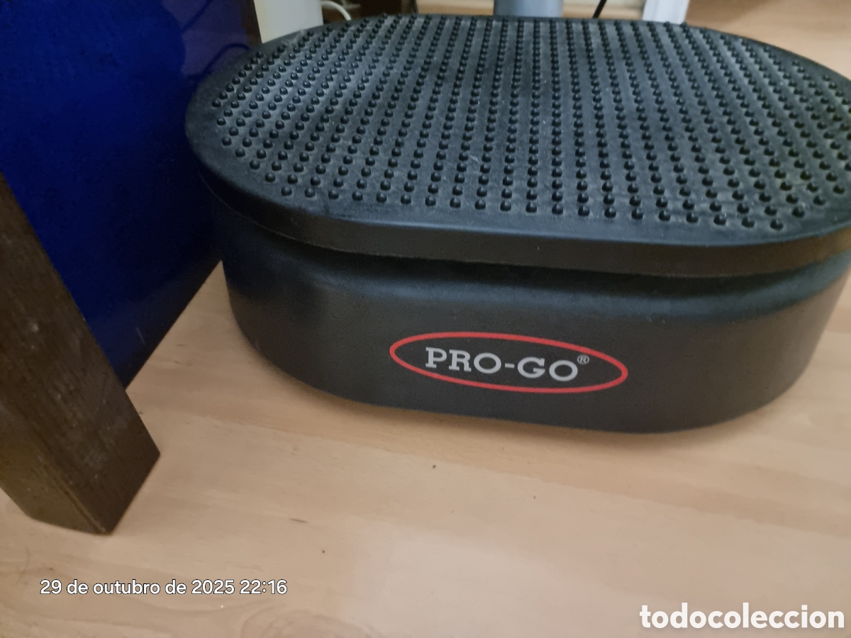 Coleccionismo deportivo: Maquina vibrat&oacute;ria para gin&aacute;stica - Foto 3