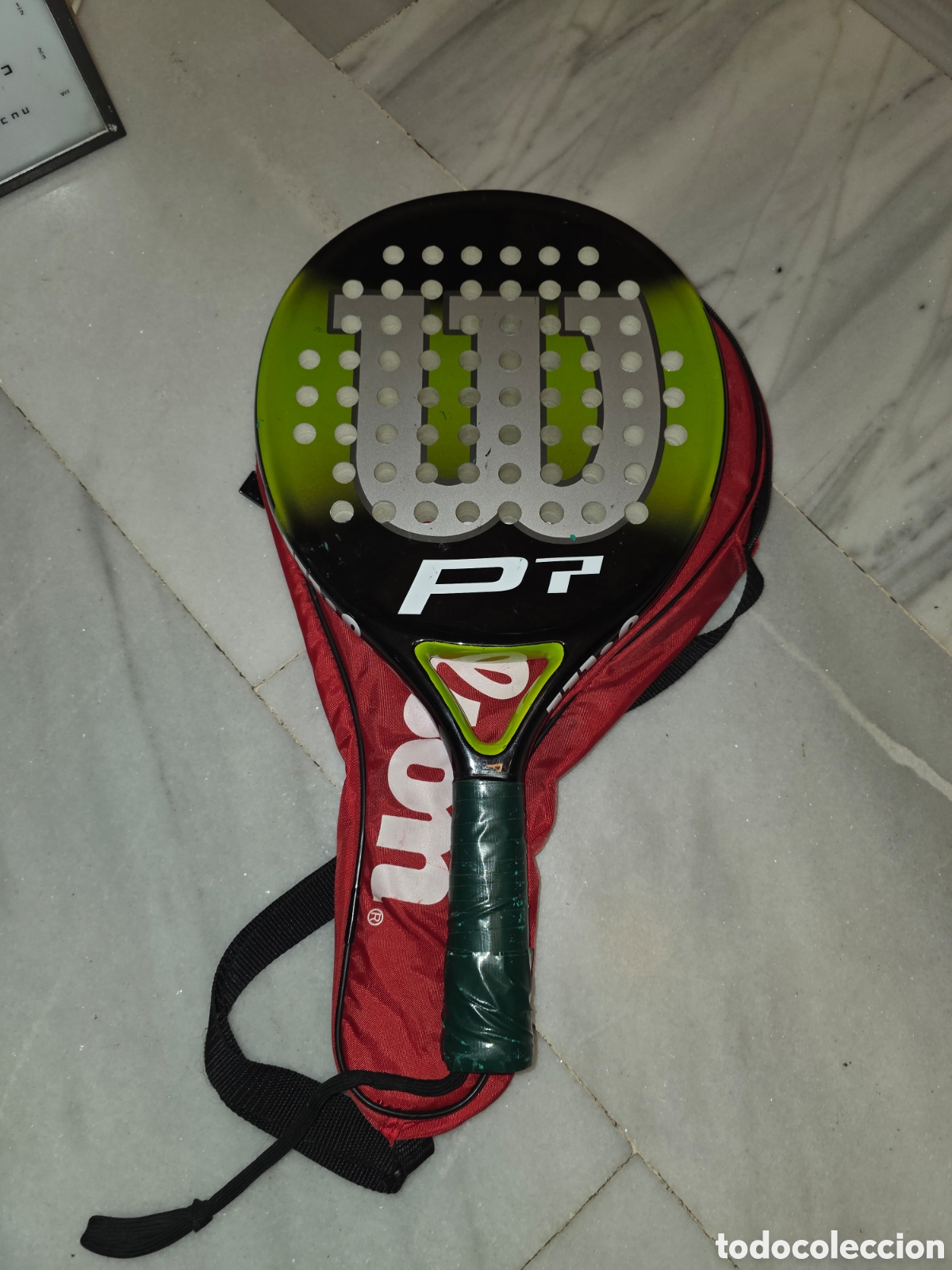Coleccionismo deportivo: Pala de p&aacute;del Wilson PT - Foto 2