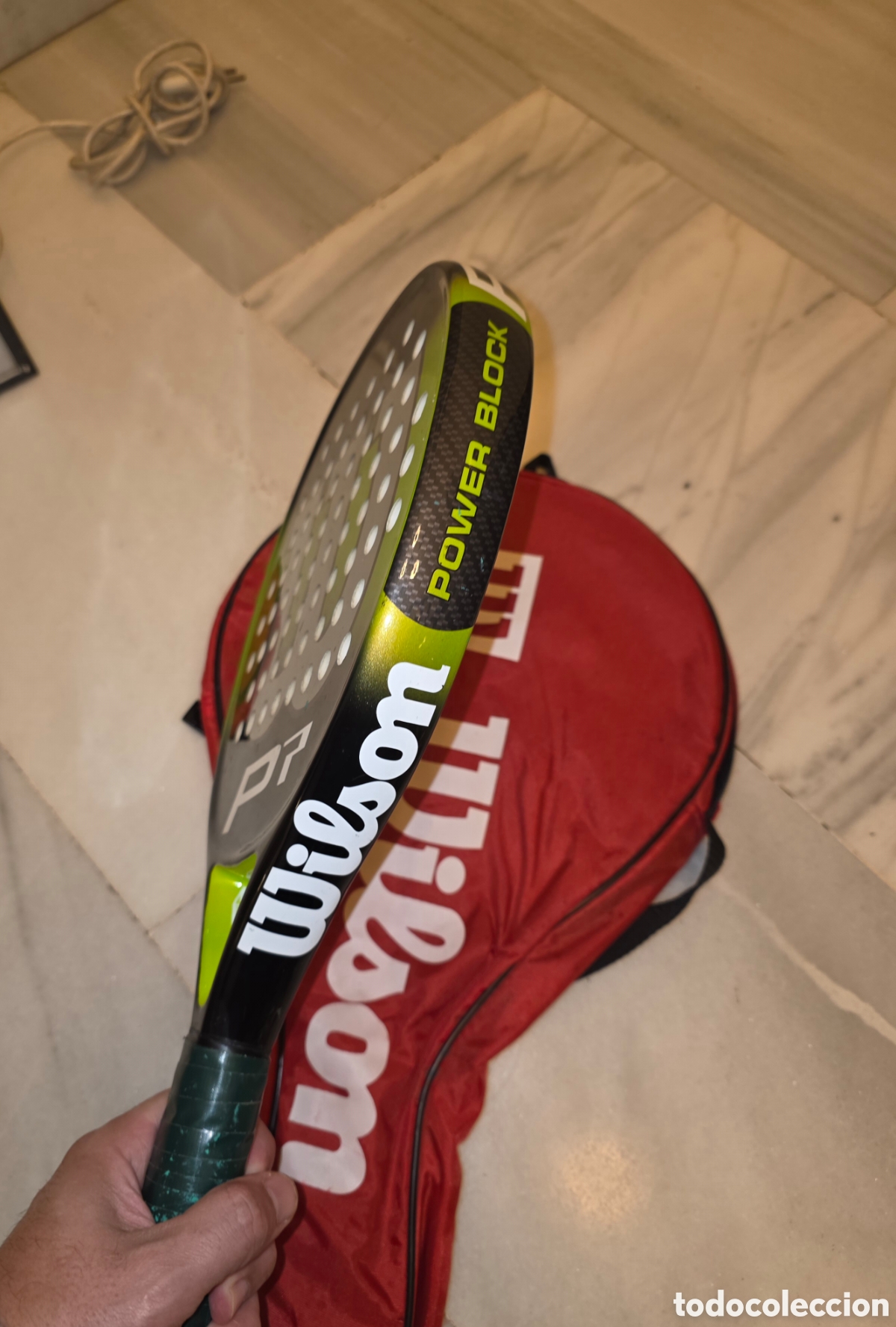 Coleccionismo deportivo: Pala de p&aacute;del Wilson PT - Foto 3