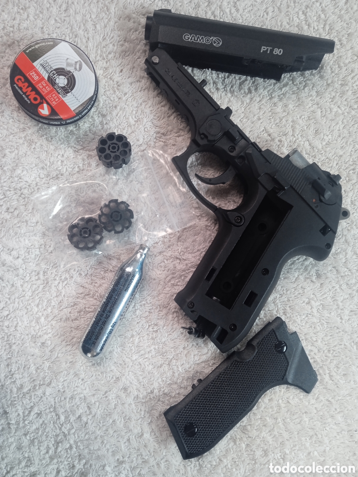 Coleccionismo deportivo: Pistola GAMO PT80 Co2 - Foto 1