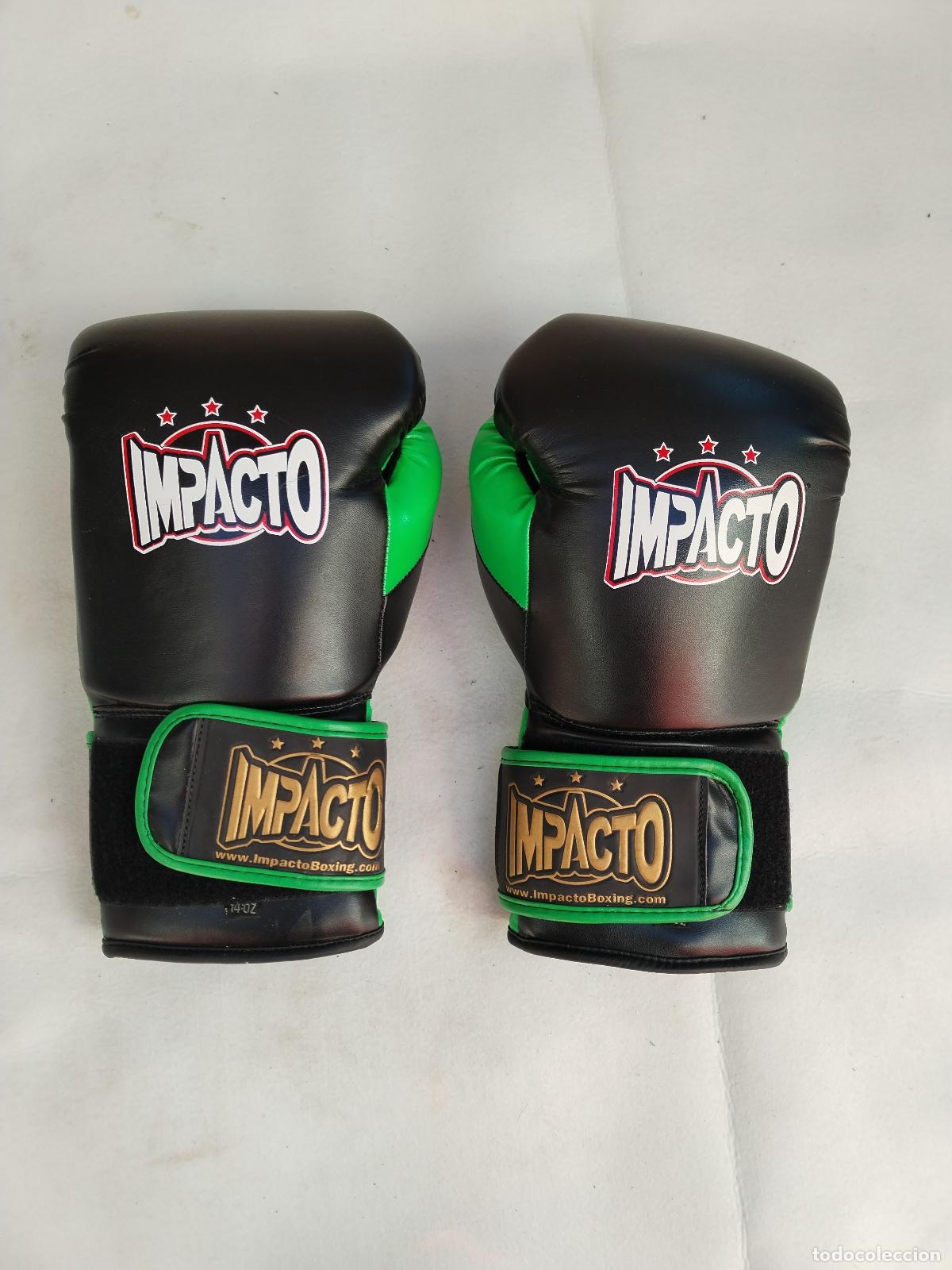 Coleccionismo deportivo: guantes de boxeo impacto - Foto 3