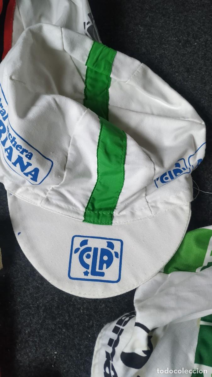 Coleccionismo deportivo: Lote gorra ciclista cintas coleccion - Foto 4