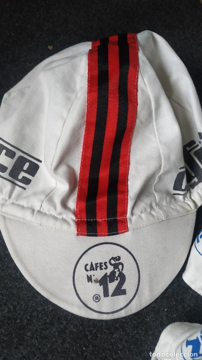 Coleccionismo deportivo: Lote gorra ciclista cintas coleccion - Foto 6