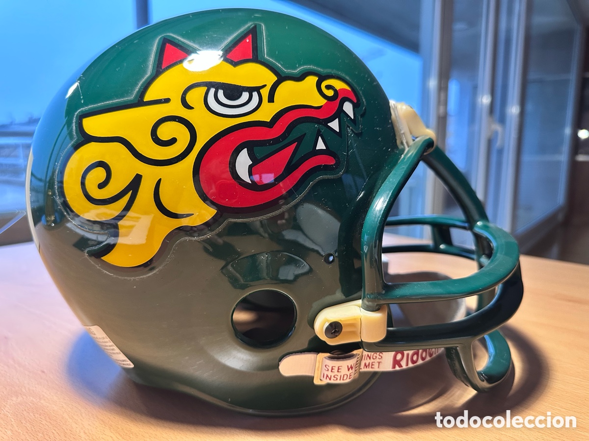 Coleccionismo deportivo: Casco Barcelona Dragons replica - Foto 2