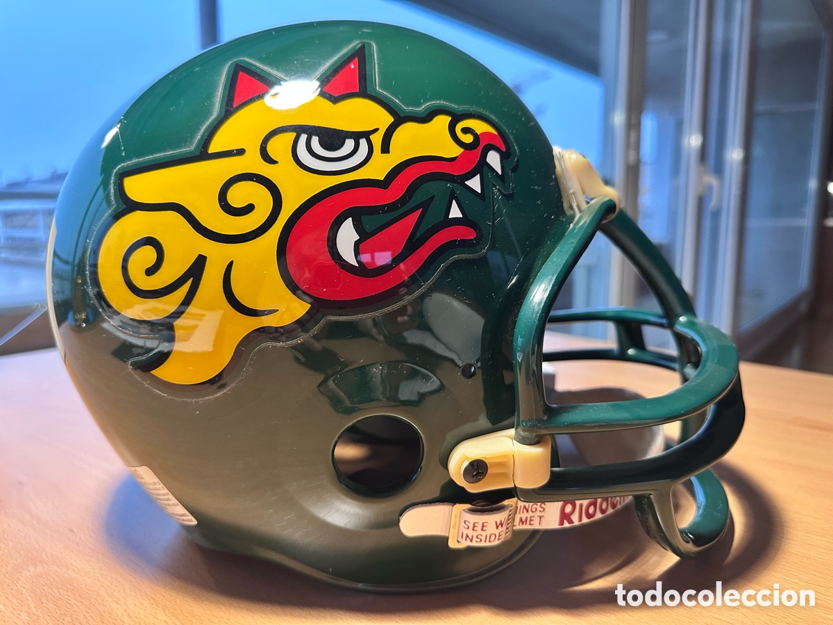 Coleccionismo deportivo: Casco Barcelona Dragons replica - Foto 3