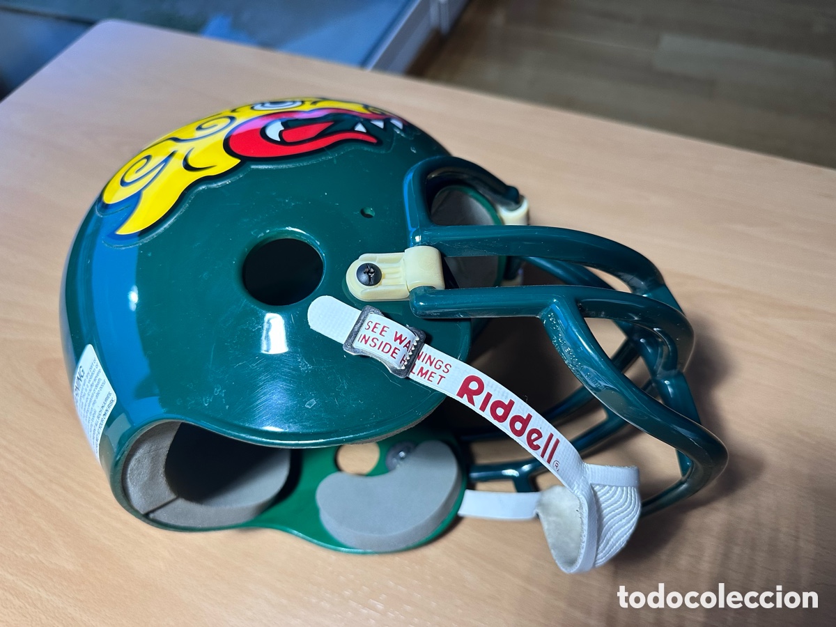 Coleccionismo deportivo: Casco Barcelona Dragons replica - Foto 5
