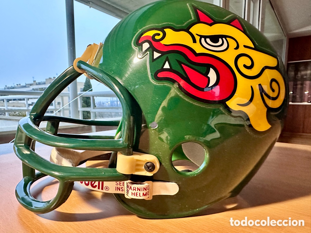 Coleccionismo deportivo: Casco Barcelona Dragons replica - Foto 6