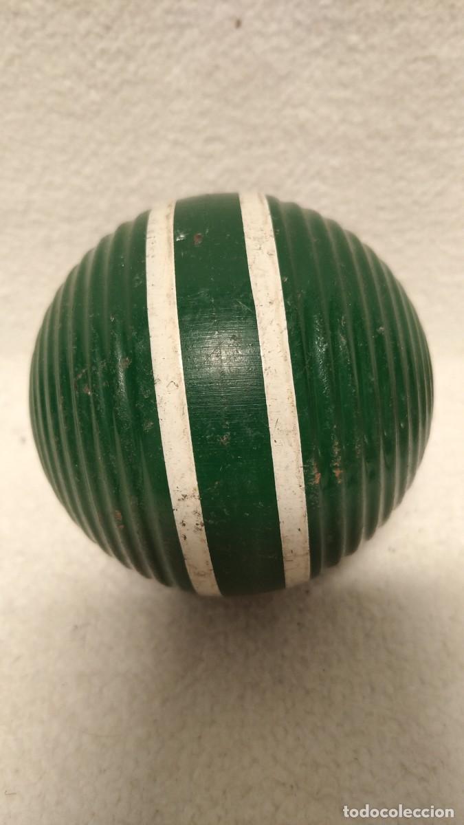 Coleccionismo deportivo: Antigua pelota croquet. - Foto 1