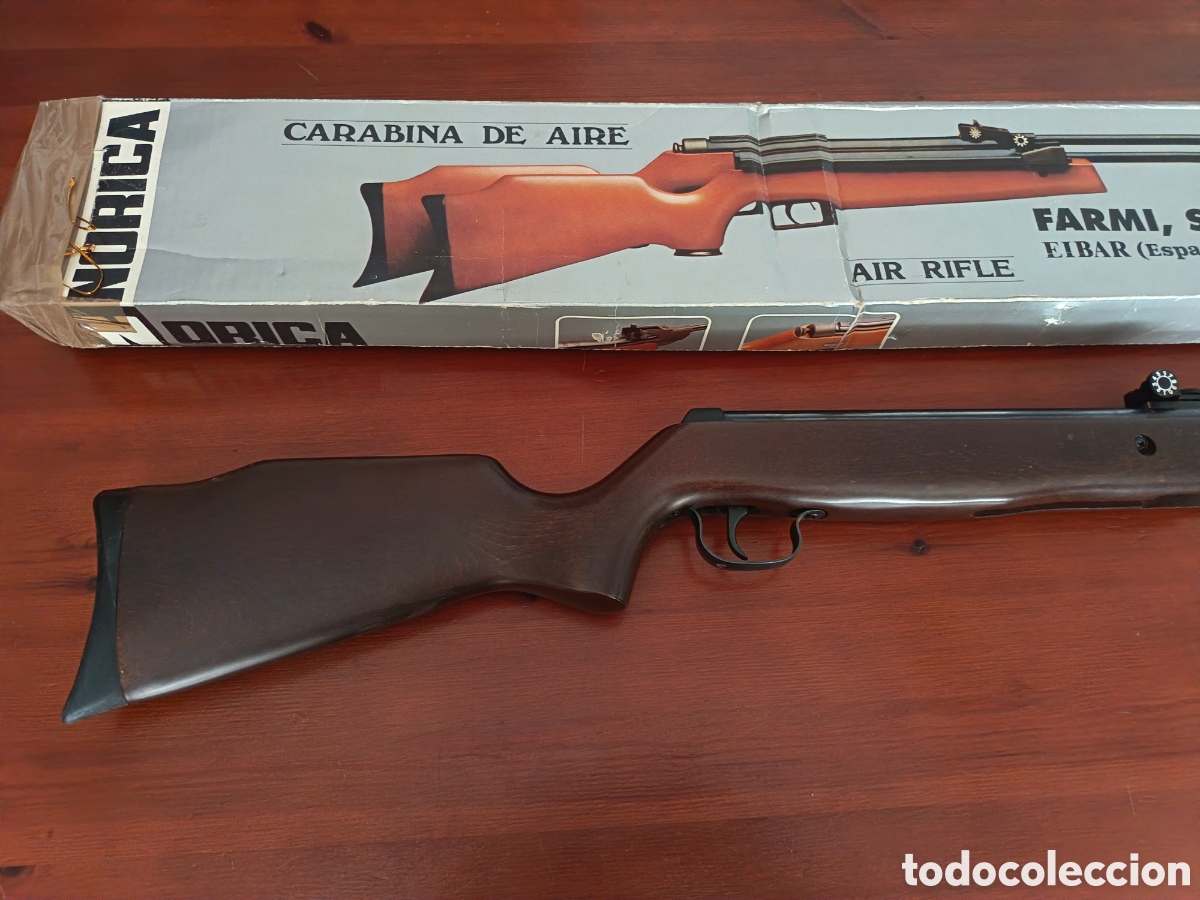 Coleccionismo deportivo: Carabina Norica Modelo 73 - Foto 2