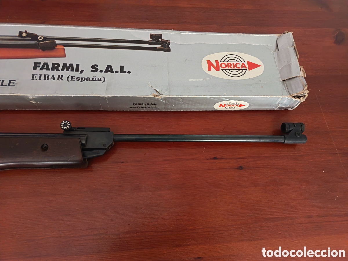 Coleccionismo deportivo: Carabina Norica Modelo 73 - Foto 3