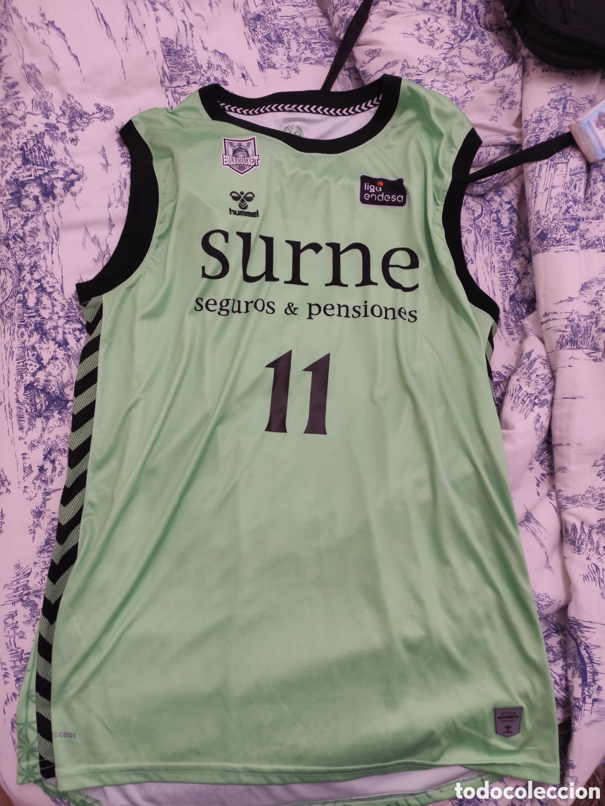 Coleccionismo deportivo: Camiseta del Bilbao basket - Foto 1