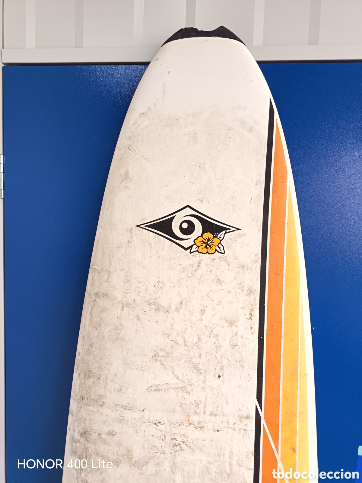 Coleccionismo deportivo: Tabla de Surf Bic Mini Malib&uacute; de 73&rdquo; - Foto 2