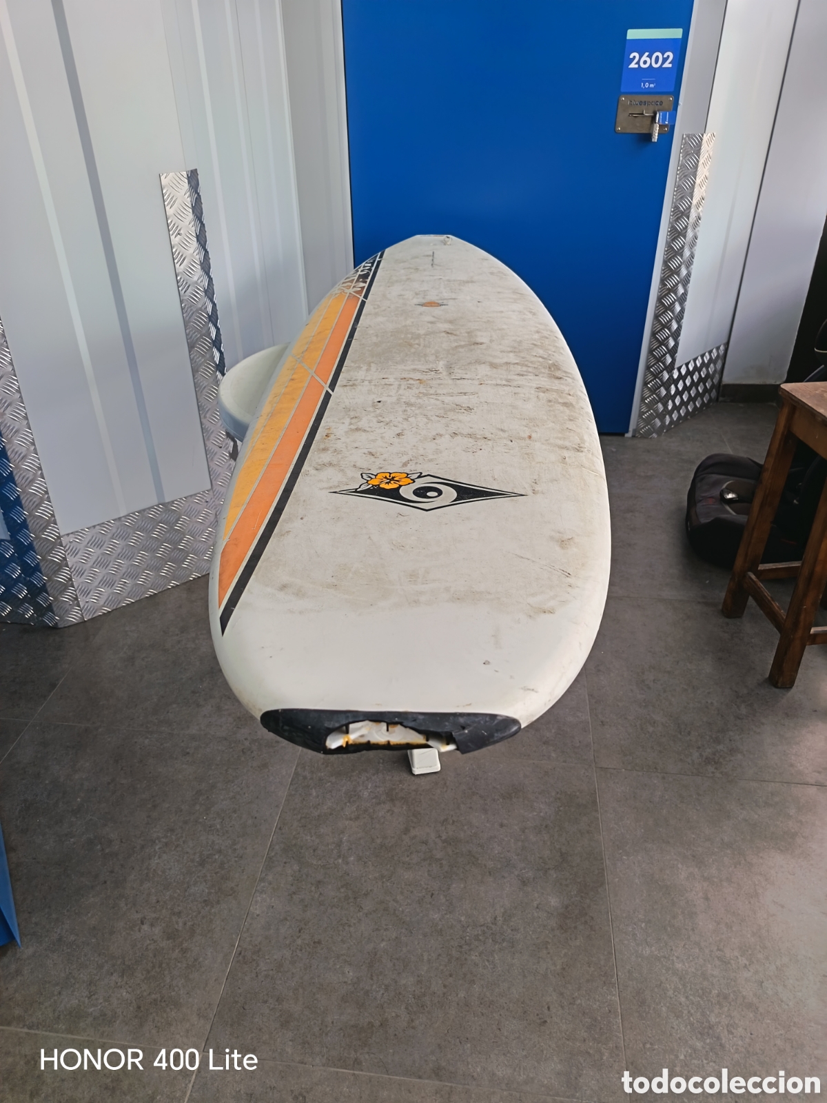 Coleccionismo deportivo: Tabla de Surf Bic Mini Malib&uacute; de 73&rdquo; - Foto 8
