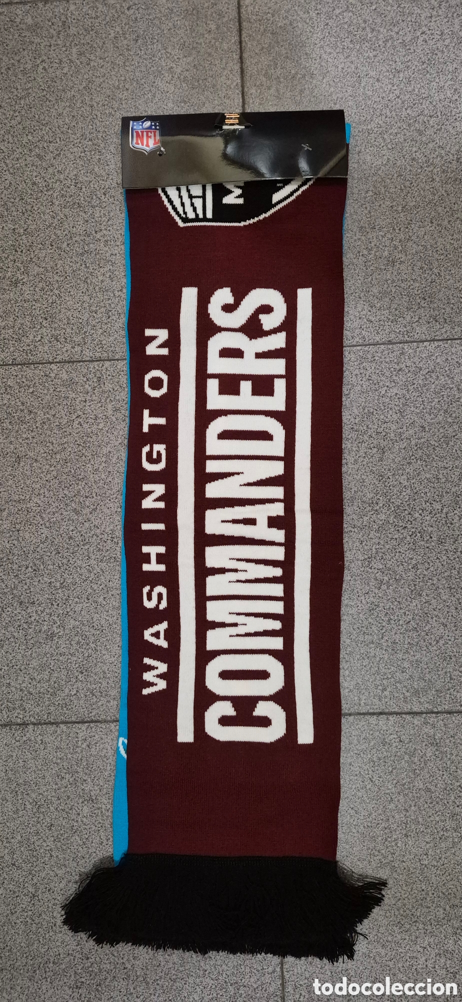 Coleccionismo deportivo: BUFANDA NFL COMMARDERS - Foto 1