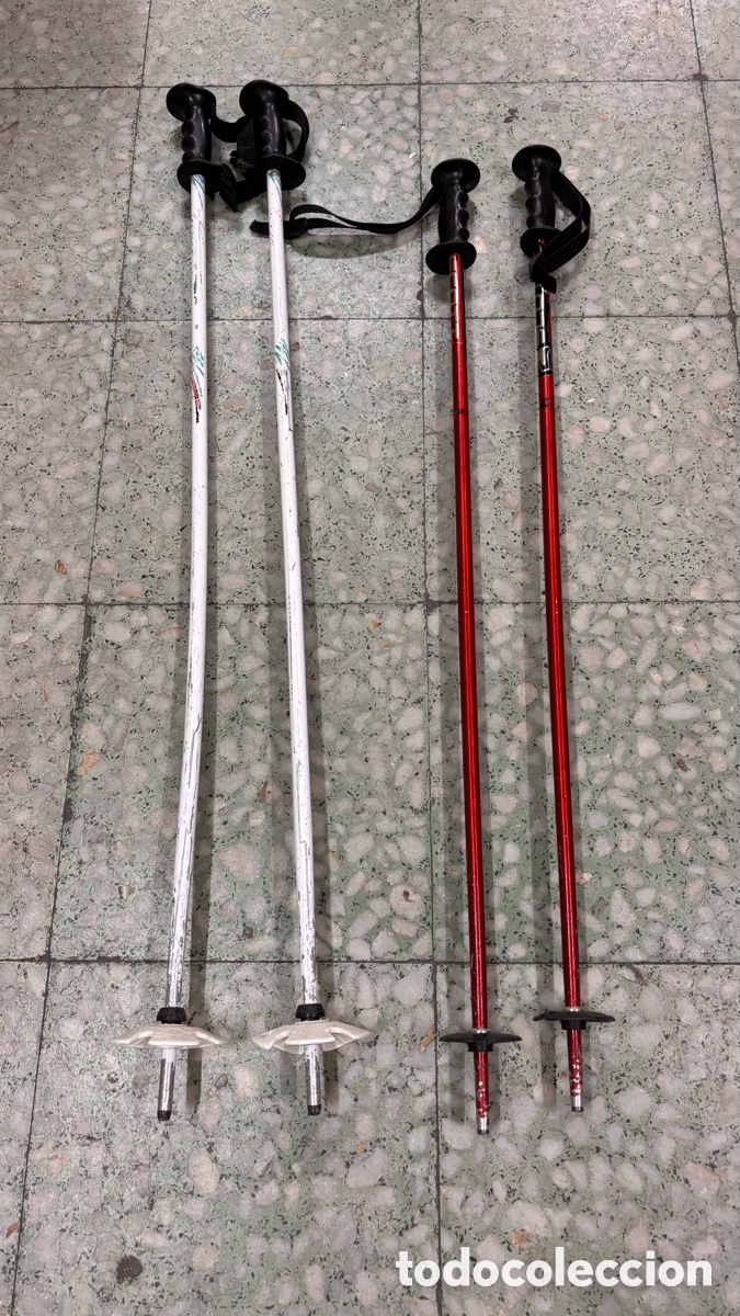 Coleccionismo deportivo: Lote bastones infantiles - Foto 2