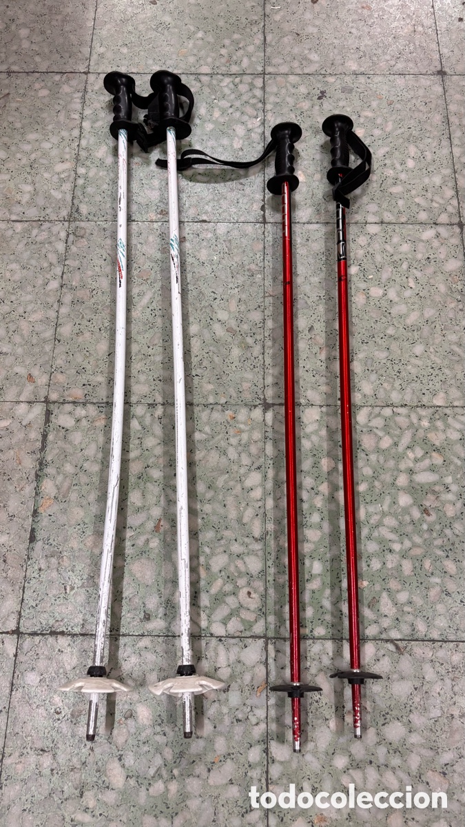 Coleccionismo deportivo: Lote bastones infantiles - Foto 1