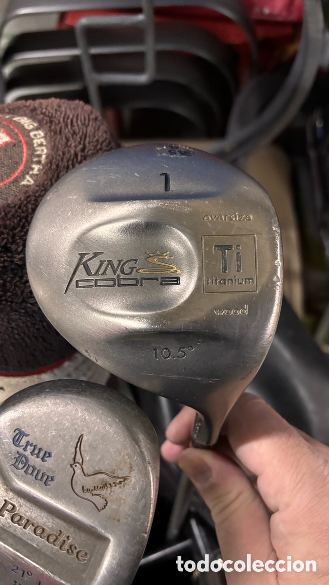 Coleccionismo deportivo: Lote palos de golf varias marcas - Foto 5
