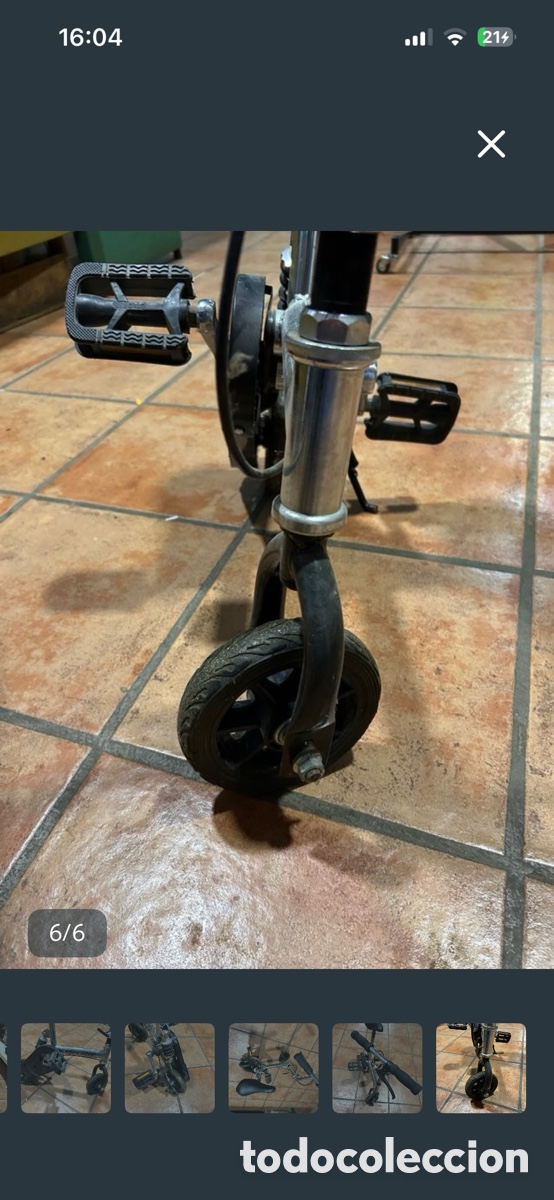 Coleccionismo deportivo: Mini bicicleta robusta - Foto 3