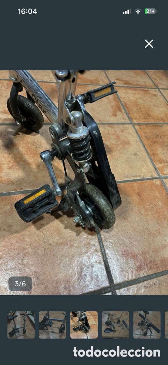 Coleccionismo deportivo: Mini bicicleta robusta - Foto 4