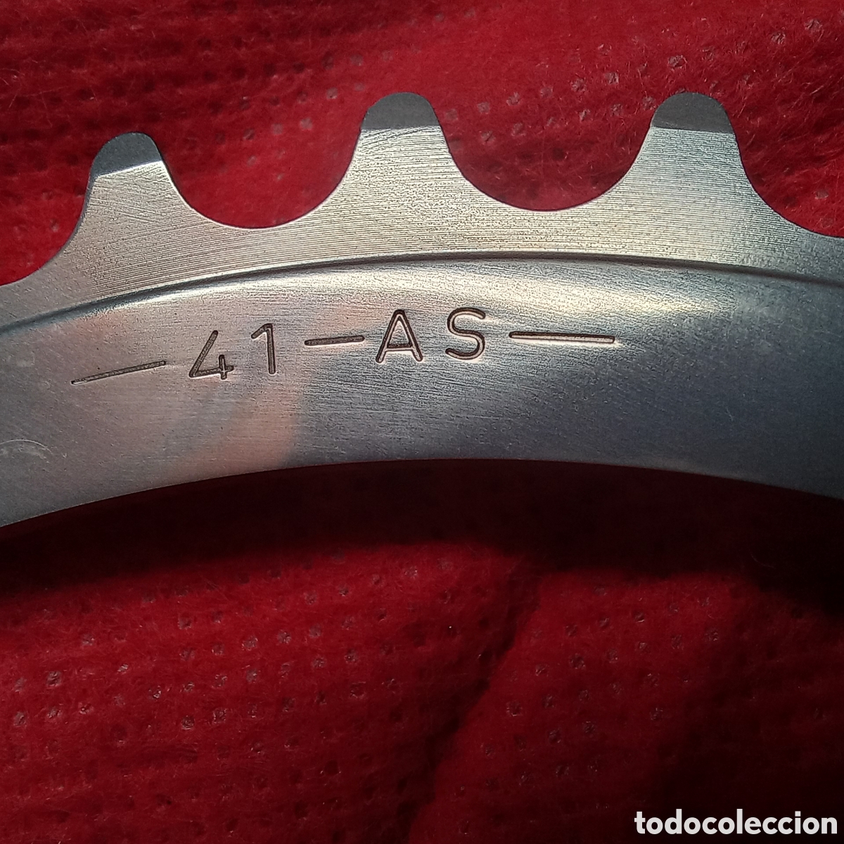 Coleccionismo deportivo: PLATO BICICLETA CAMPAGNOLO - Foto 3