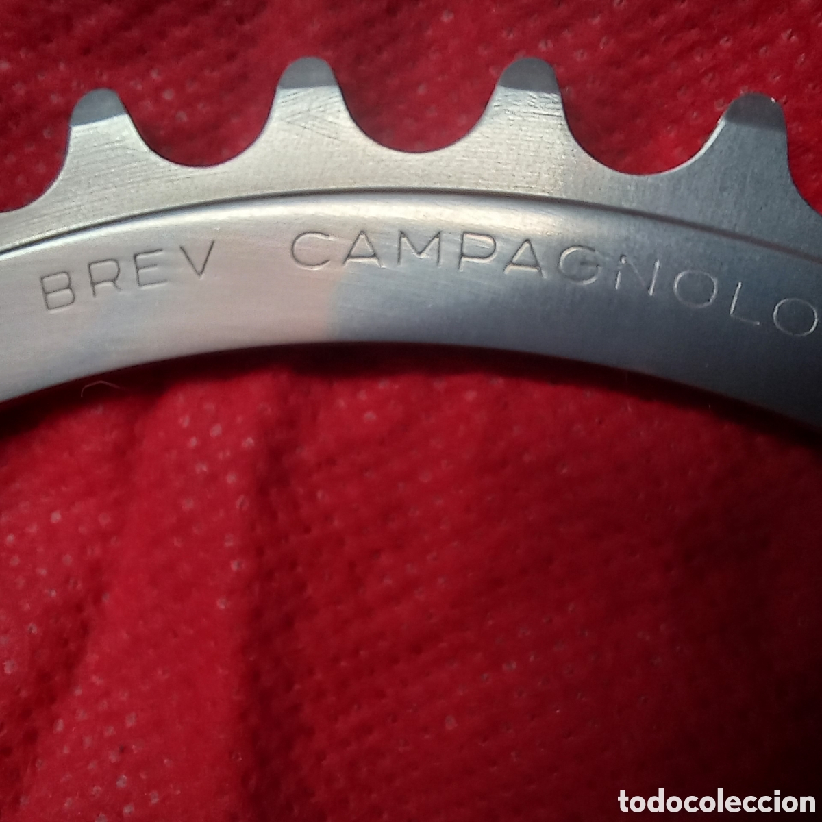 Coleccionismo deportivo: PLATO BICICLETA CAMPAGNOLO - Foto 4