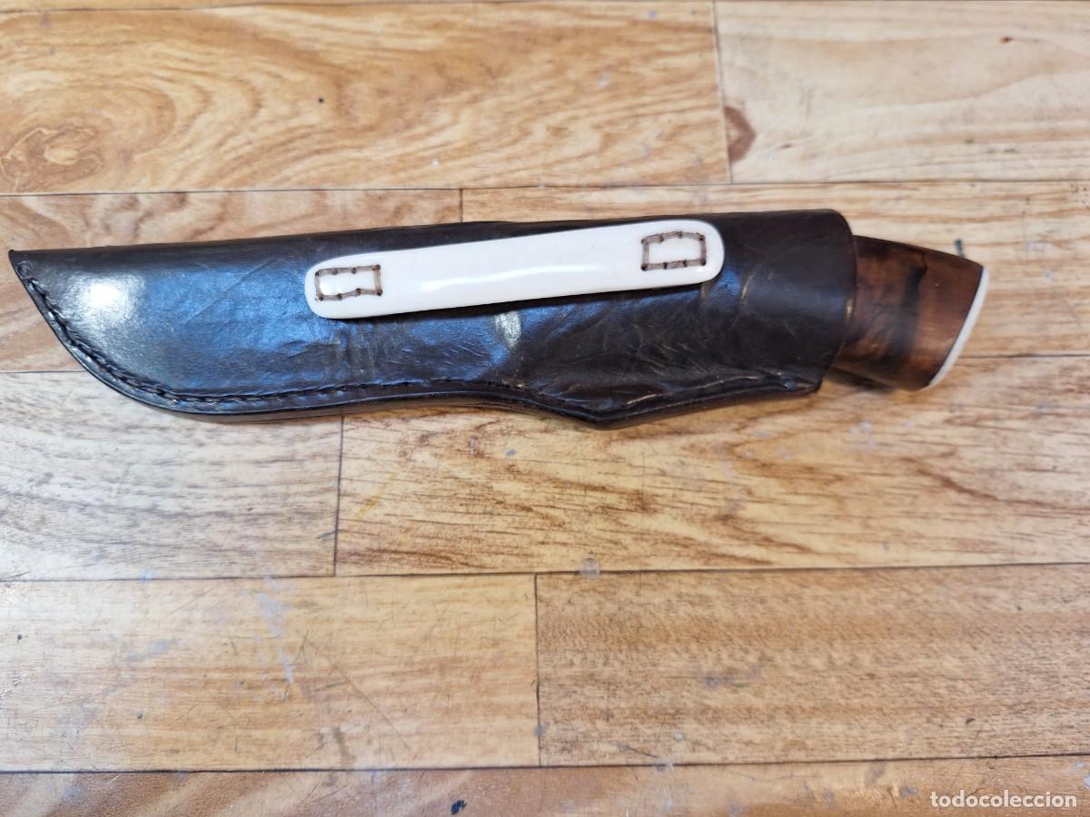 Coleccionismo deportivo: Cuchillo artesano de caza - Foto 1