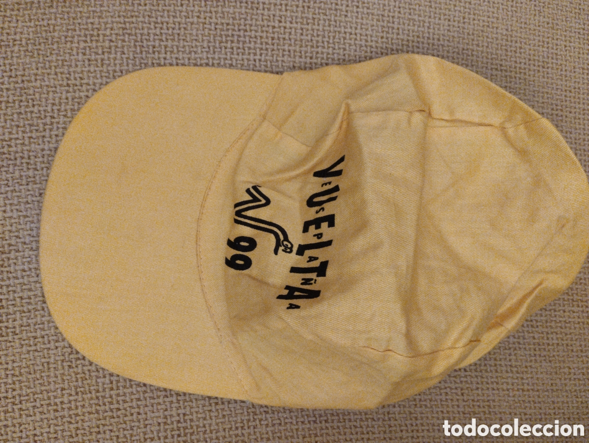 Coleccionismo deportivo: Gorra antigua vuelta 99 - Foto 2