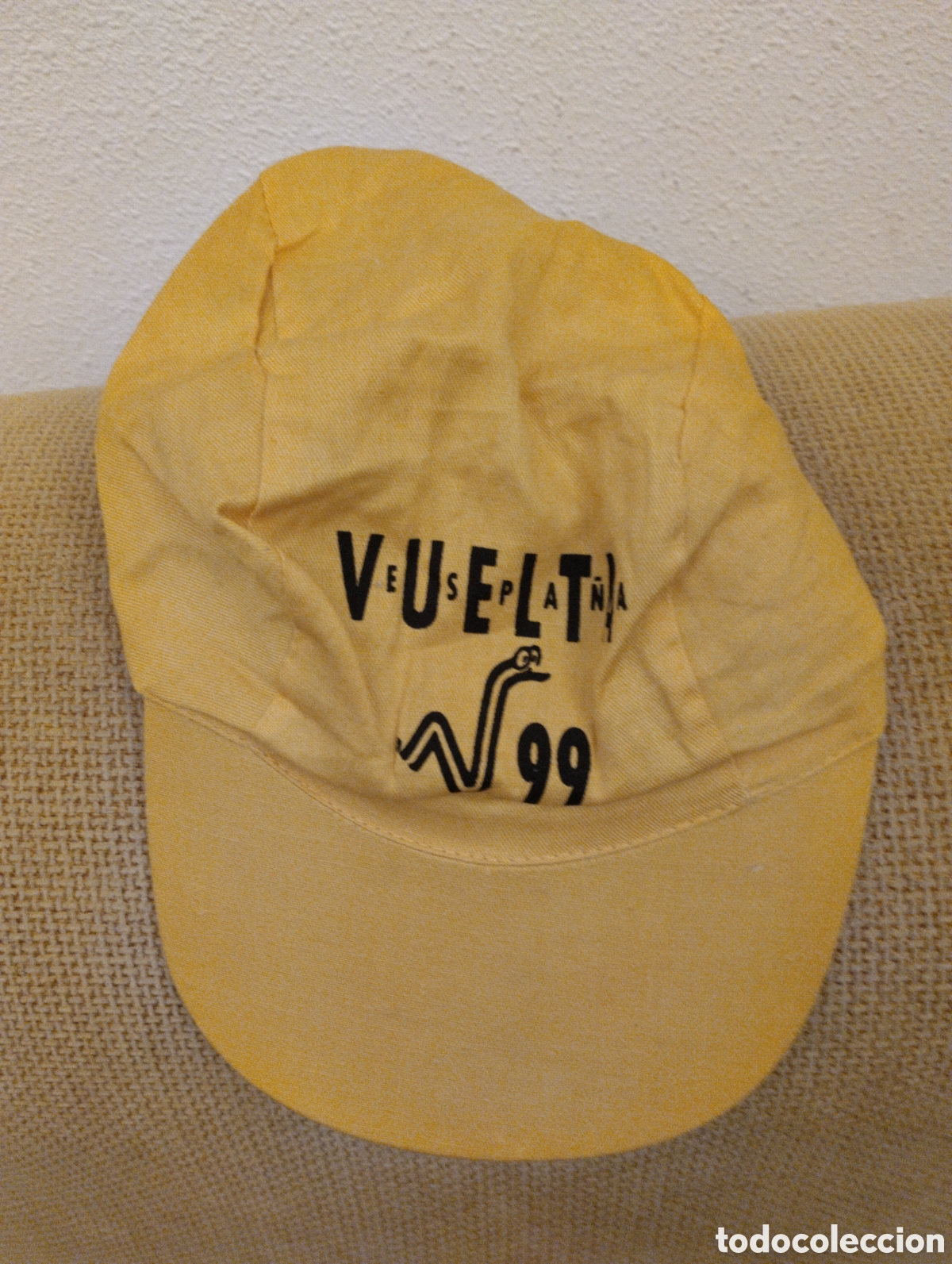 Coleccionismo deportivo: Gorra antigua vuelta 99 - Foto 1
