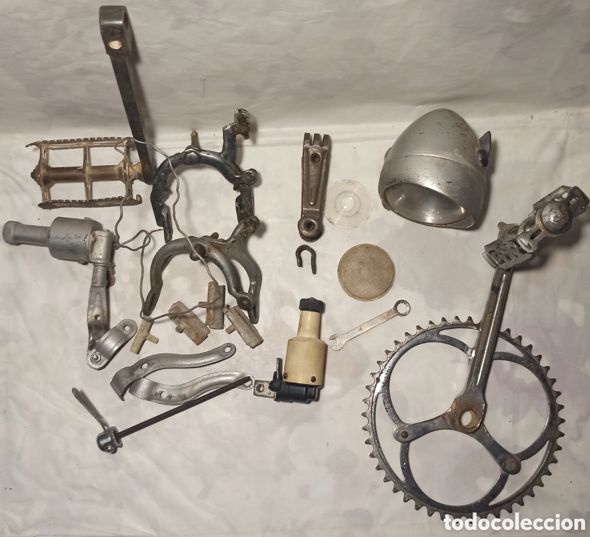 Coleccionismo deportivo: lote elementos bicicleta - Foto 2