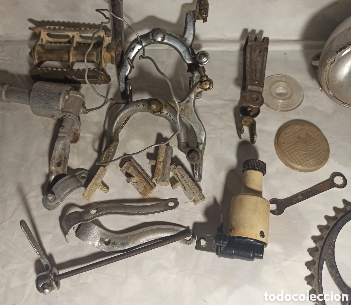 Coleccionismo deportivo: lote elementos bicicleta - Foto 3