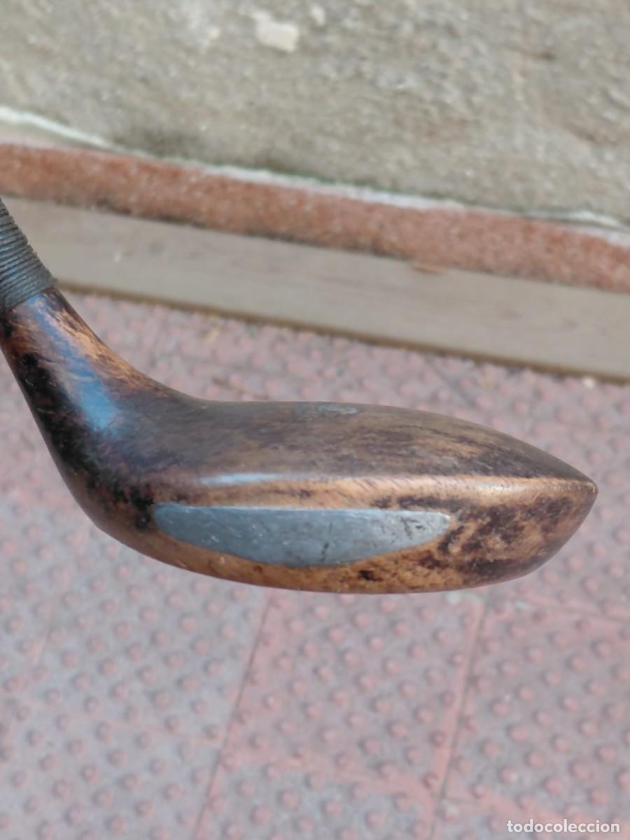 Coleccionismo deportivo: PALO DE GOLF ANTIGUO DE MADERA - Foto 3