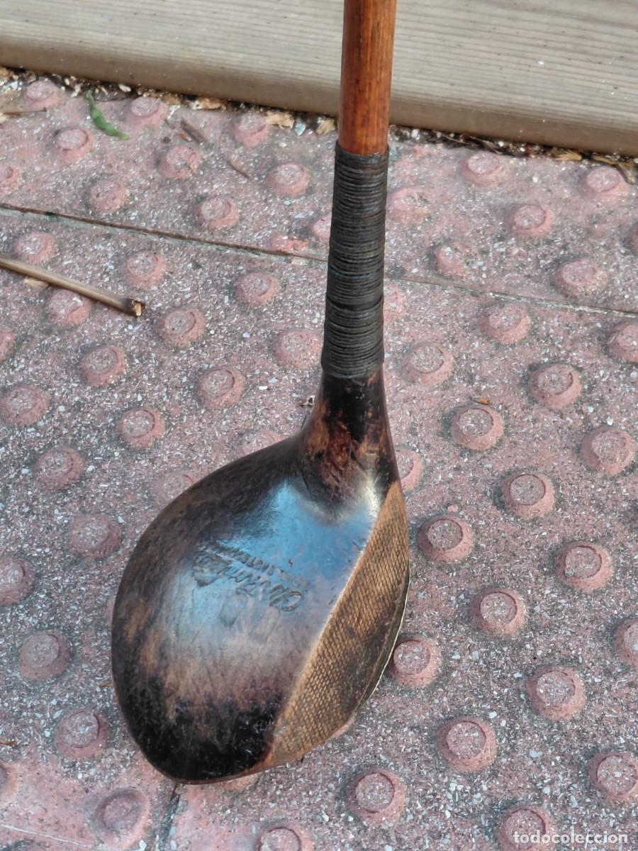 Coleccionismo deportivo: PALO DE GOLF ANTIGUO DE MADERA - Foto 10