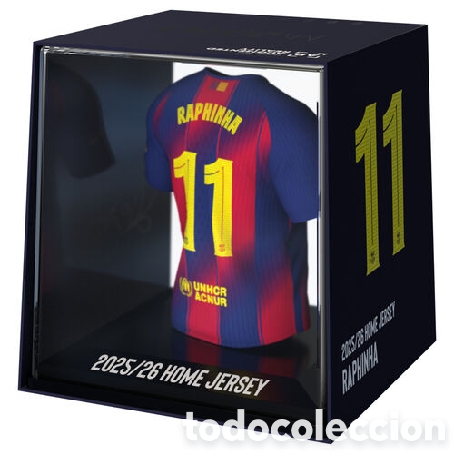 Coleccionismo deportivo: Figura Mini Camiseta Raphinha FC Barcelona