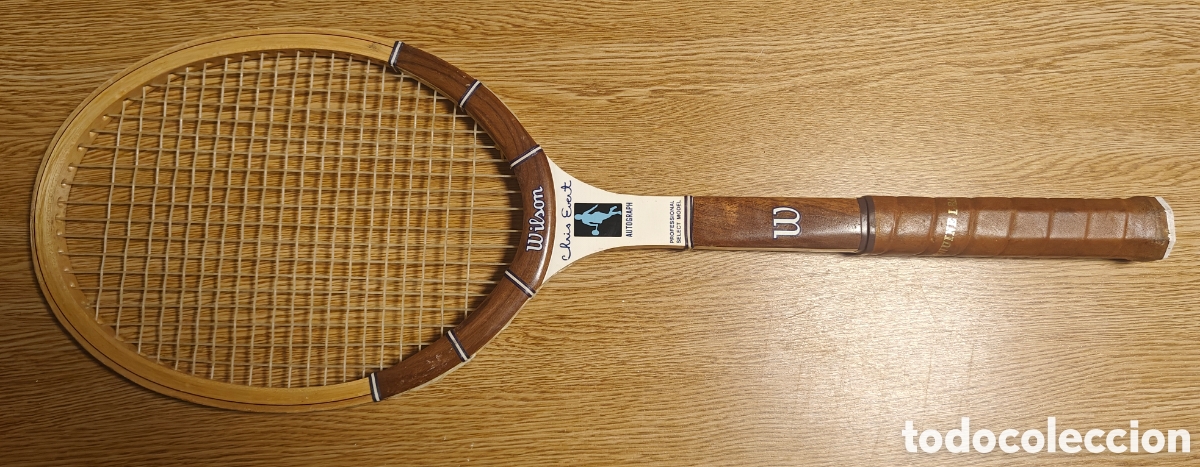 Coleccionismo deportivo: Raqueta tenis Wilson Chris Evert