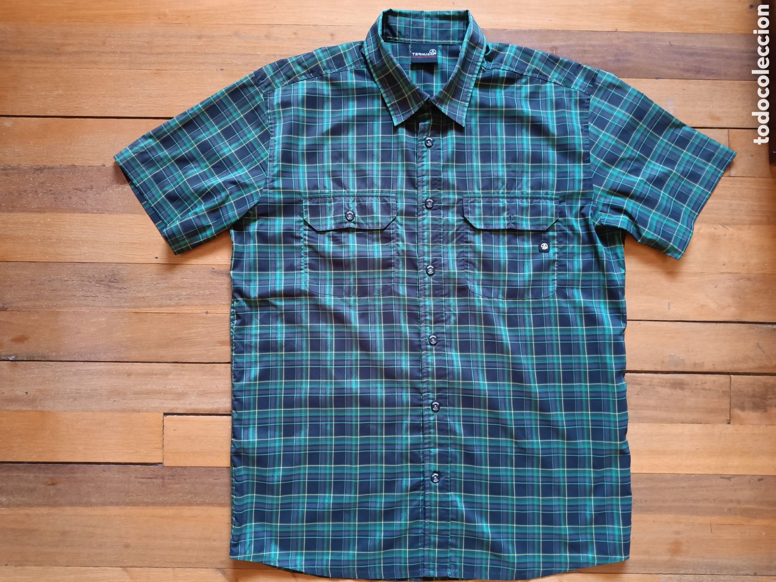 Coleccionismo deportivo: Camisa TERNUA manga corta - Monta&ntilde;a, Senderismo, Trekking - Leer descripci&oacute;n y medidas, talla L -