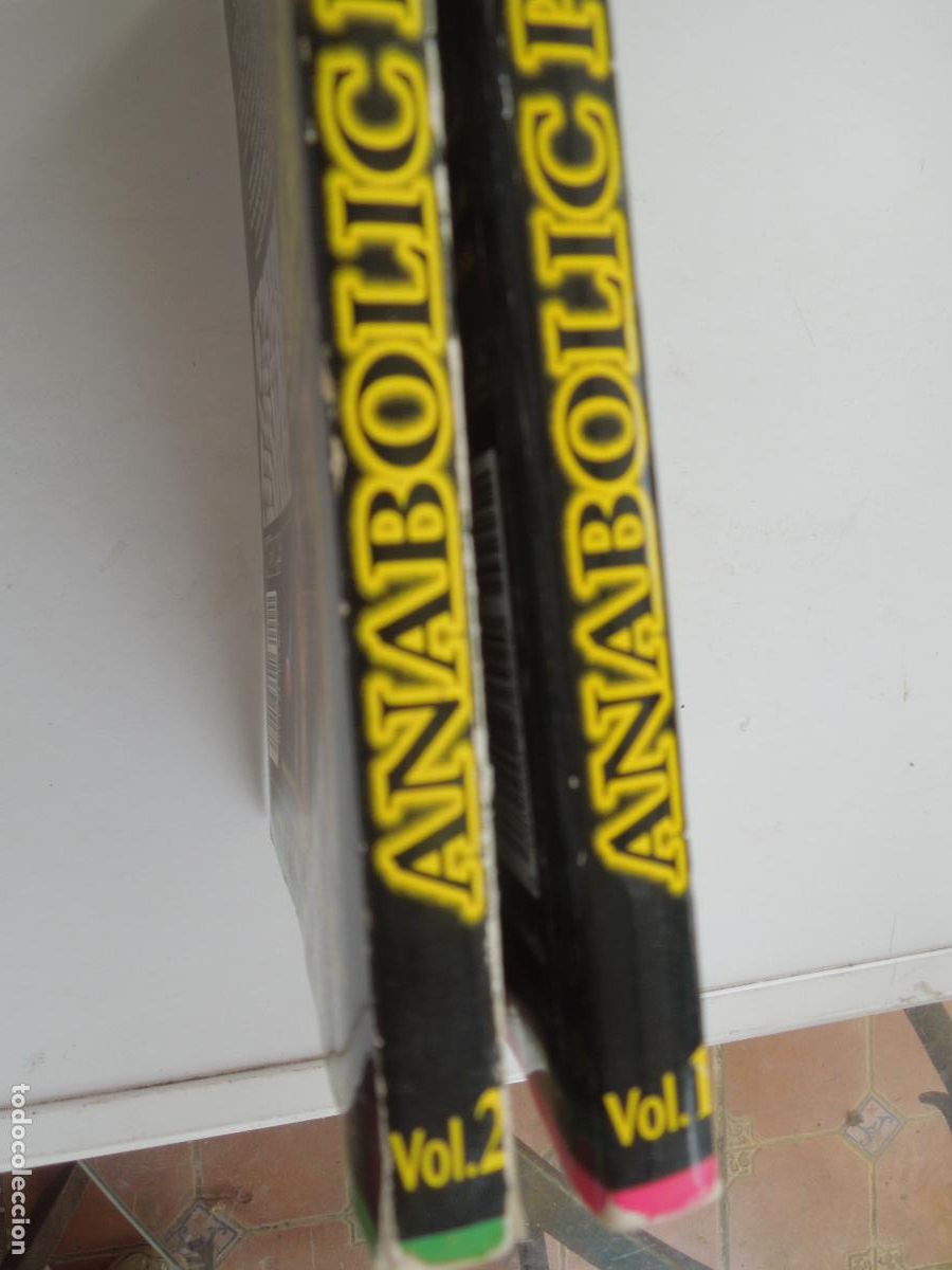 Coleccionismo deportivo: ANABOLIC PRIMER - MANUAL ANABOLICO - PHIL EMBLETON Y GERARD THORNE - VOL 1 Y VOL 2