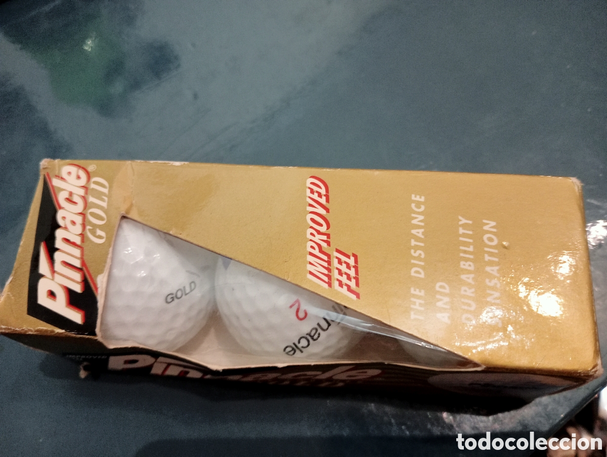 Coleccionismo deportivo: Pelotas de Golf Pinnacle Gold - Foto 2
